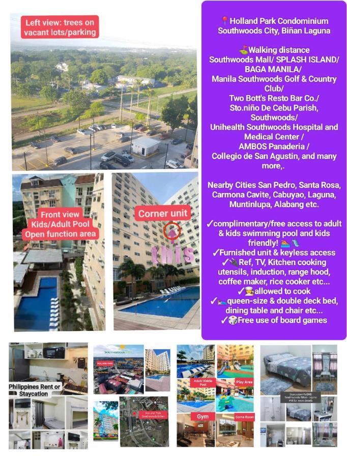 Budget Accommodation Holland Park Condominium Southwoods Binan Laguna Jalang 외부 사진